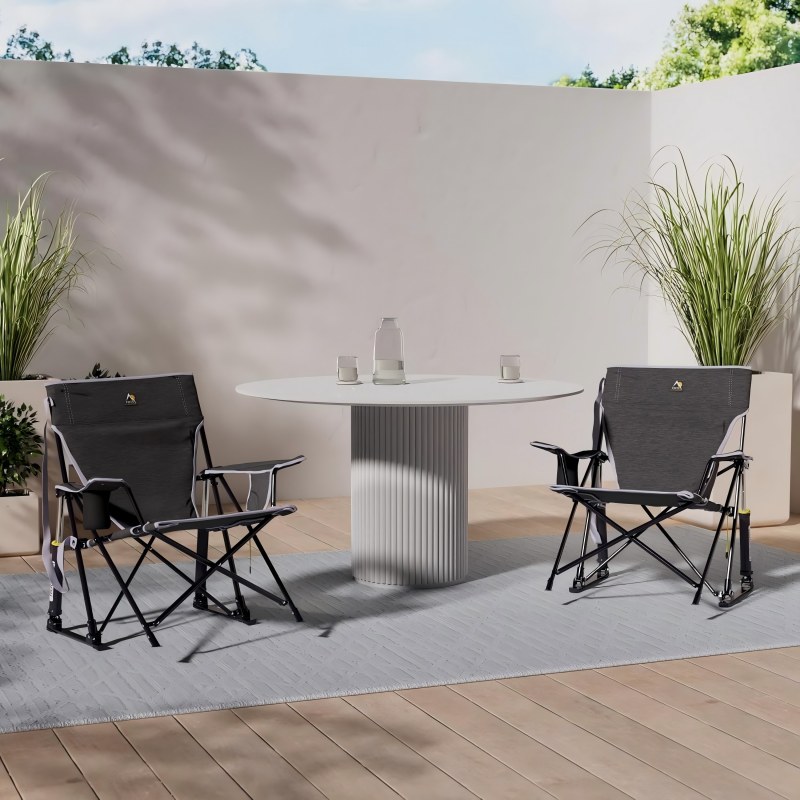 outdoor lounge rocking chair